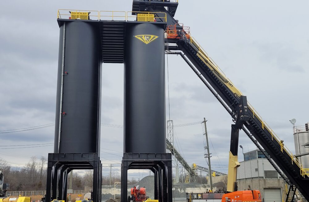 Trap Rock Asphalt Plant Opening